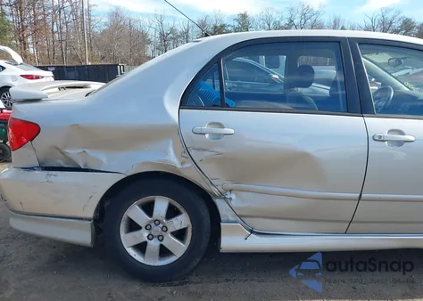 2003 Toyota Corolla S z USA, uszkodzony, nr VIN 1NXBR32E13Z083763
